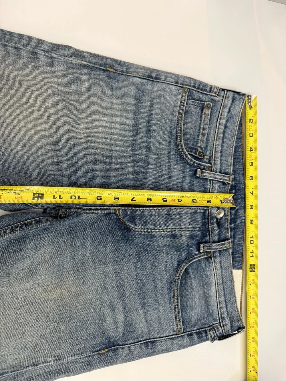 RAG & BONE Made In USA Slim Fit 2 Jeans Mens 31x30” HAYES Button Fly Stretch EUC